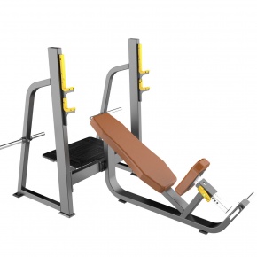 Олимпийская скамья для жима под углом вверх Fit-ON F42