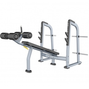 Олимпийская скамья для жима под углом вниз Fit-ON FF41